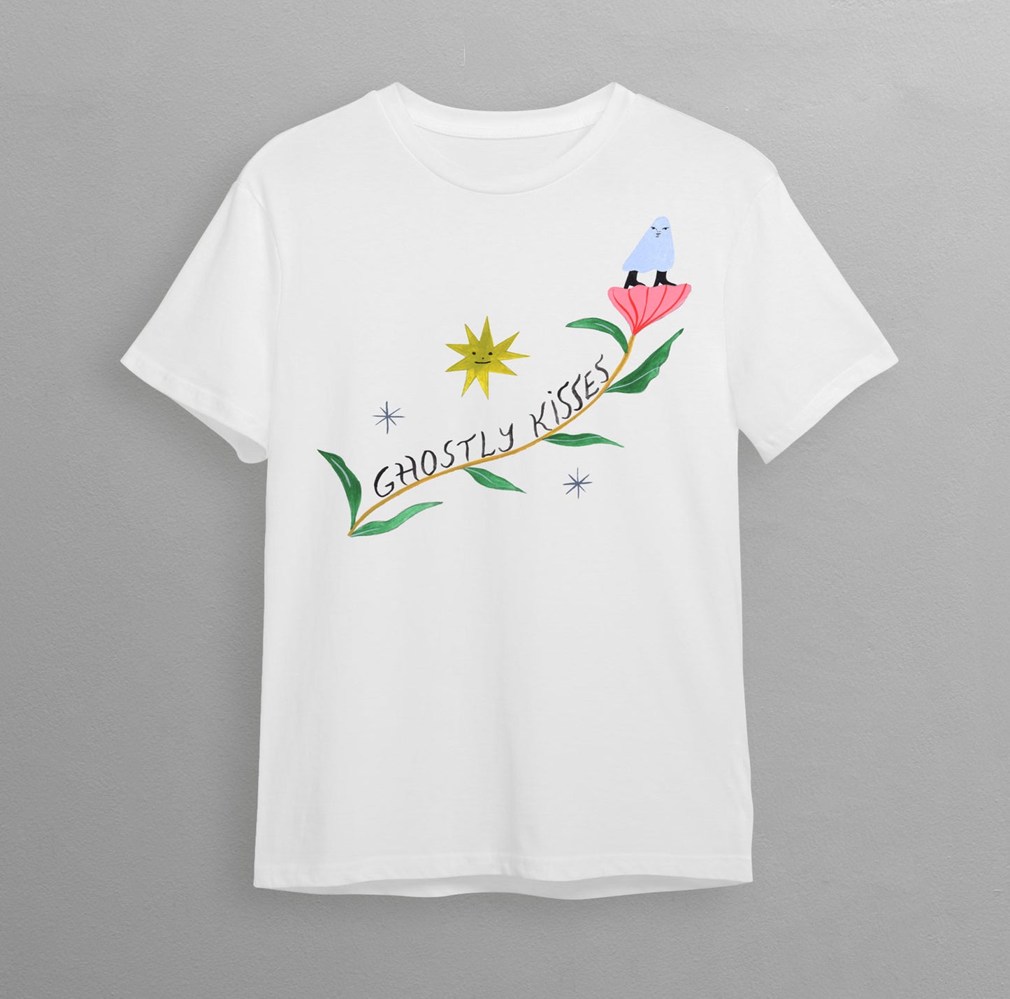 Ghost on a Flower Shirt